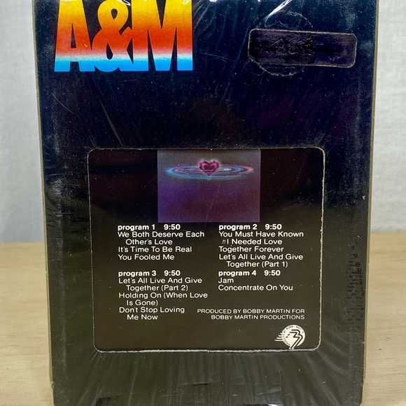L.T.D Togetherness A&M 8 Track Cartridge Sealed New Funk Soul Rhythm Blues - Picture 2 of 5